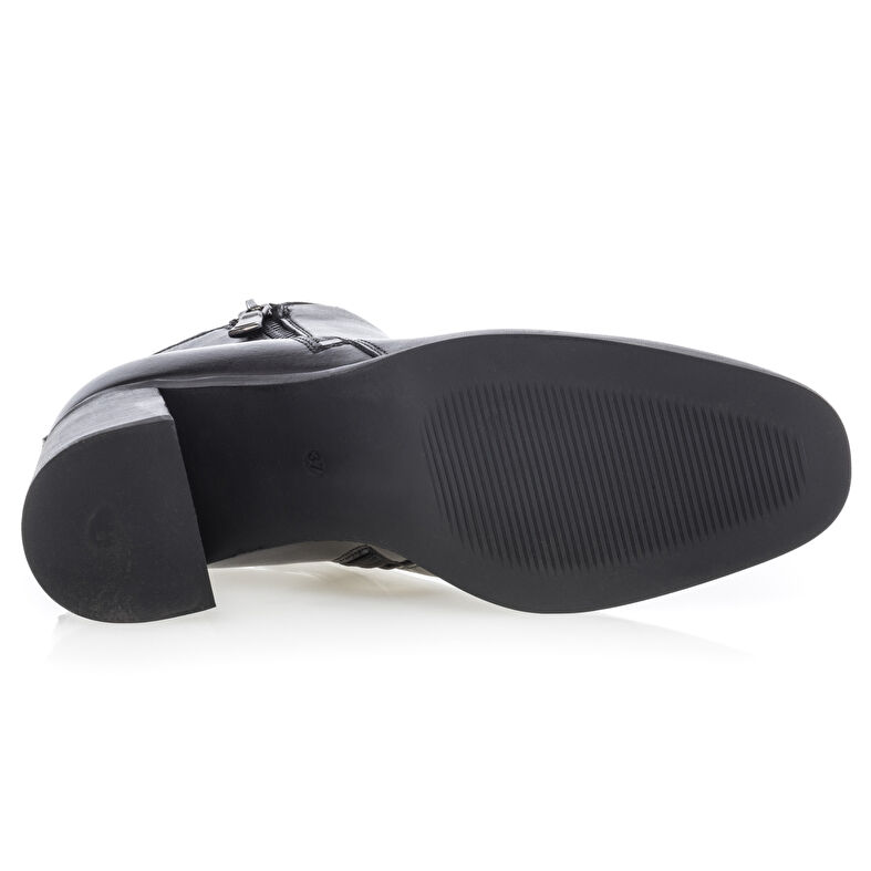 Schwarze Damenstiefel / Stiefeletten