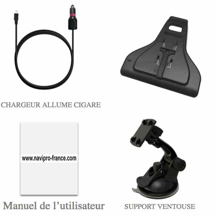 Navigatore GPS NaviPro Active da 7 pollici per camper, supporto magnetico a ventosa, Europa + Marocco, Russia, Turchia, campeggi - Aggiornamento gratuito