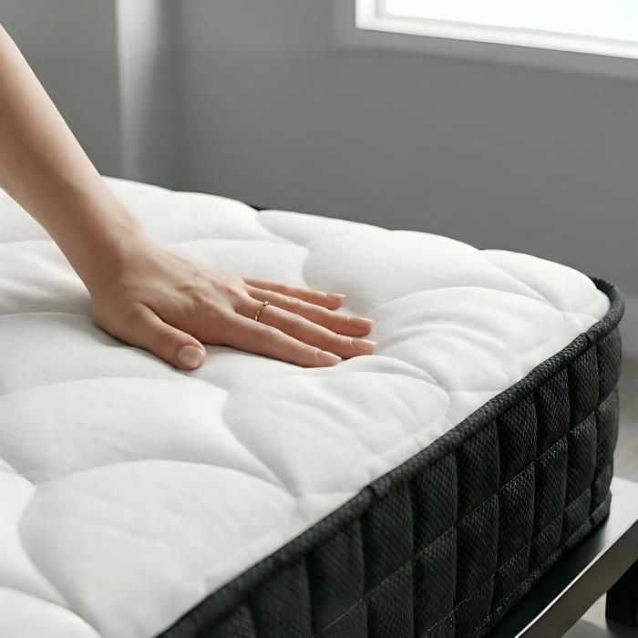 Matelas 80x200 | Epaisseur 16cm | Confort Équilibré | Matelas 1 Personne | Soutien Mousse à mémoire de Forme | Lot de 2