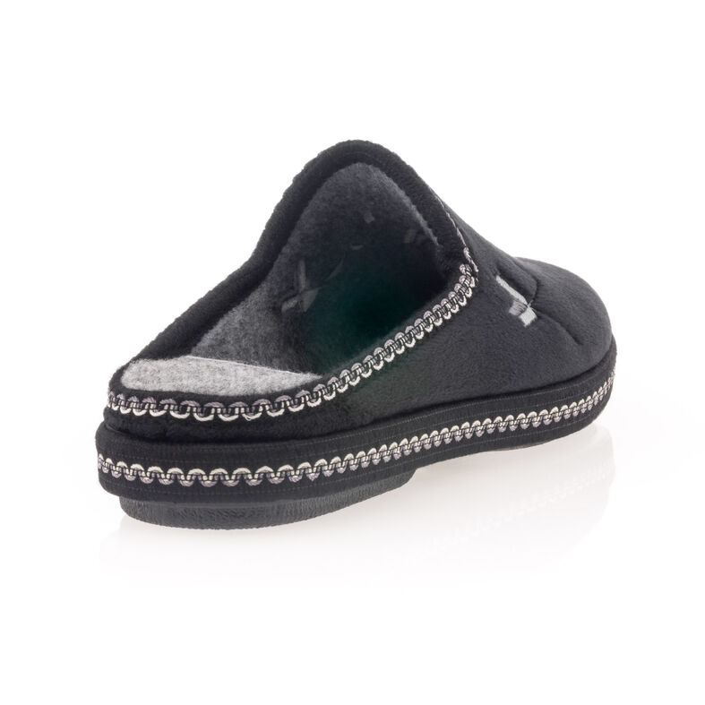 Schwarze Damenpantoffeln