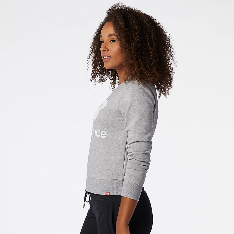 Women's Essentials Top Crew sweatshirt - ATHLETIC GRAY
