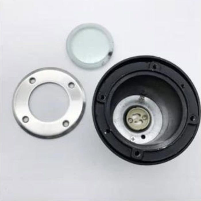 Refletor LED embutido para exterior, compatível com lâmpadas GU10 (pacote com 10) - SILAMP