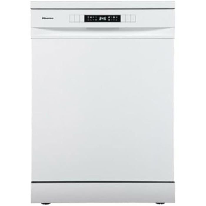 Geschirrspüler - HISENSE - HS622E10W - Weiß - 60 cm - Freistehend