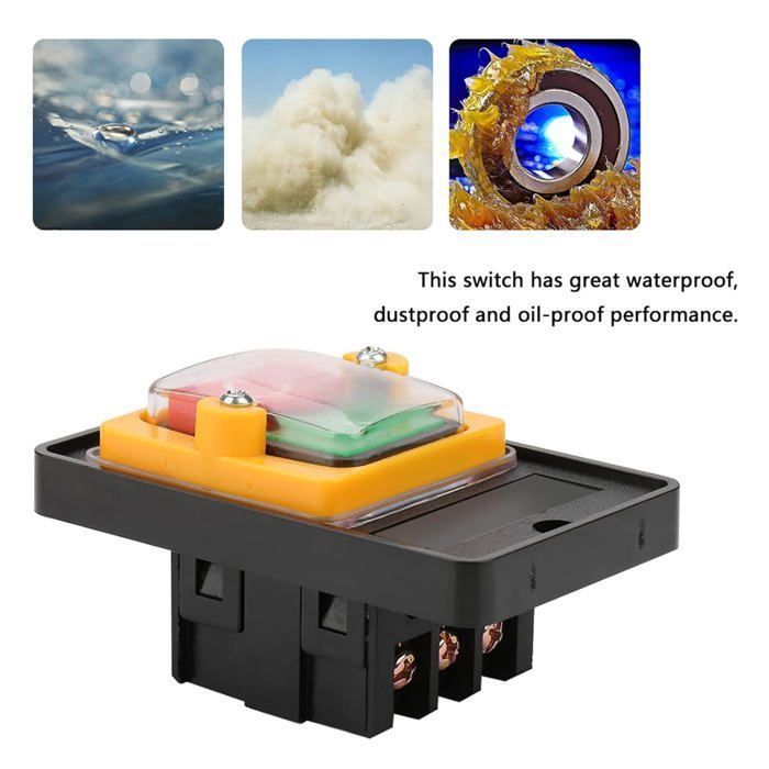 Push-button switch for concrete mixer, waterproof push-button switch for machine tool, waterproof switch button