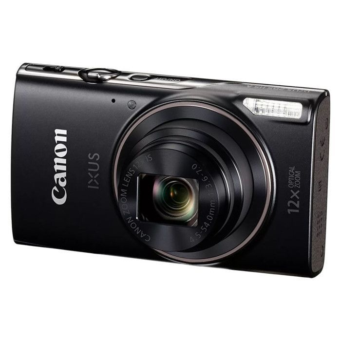 Compact camera - CANON - IXUS 285 HS A - Black - 20.2 MP - 12x optical zoom
