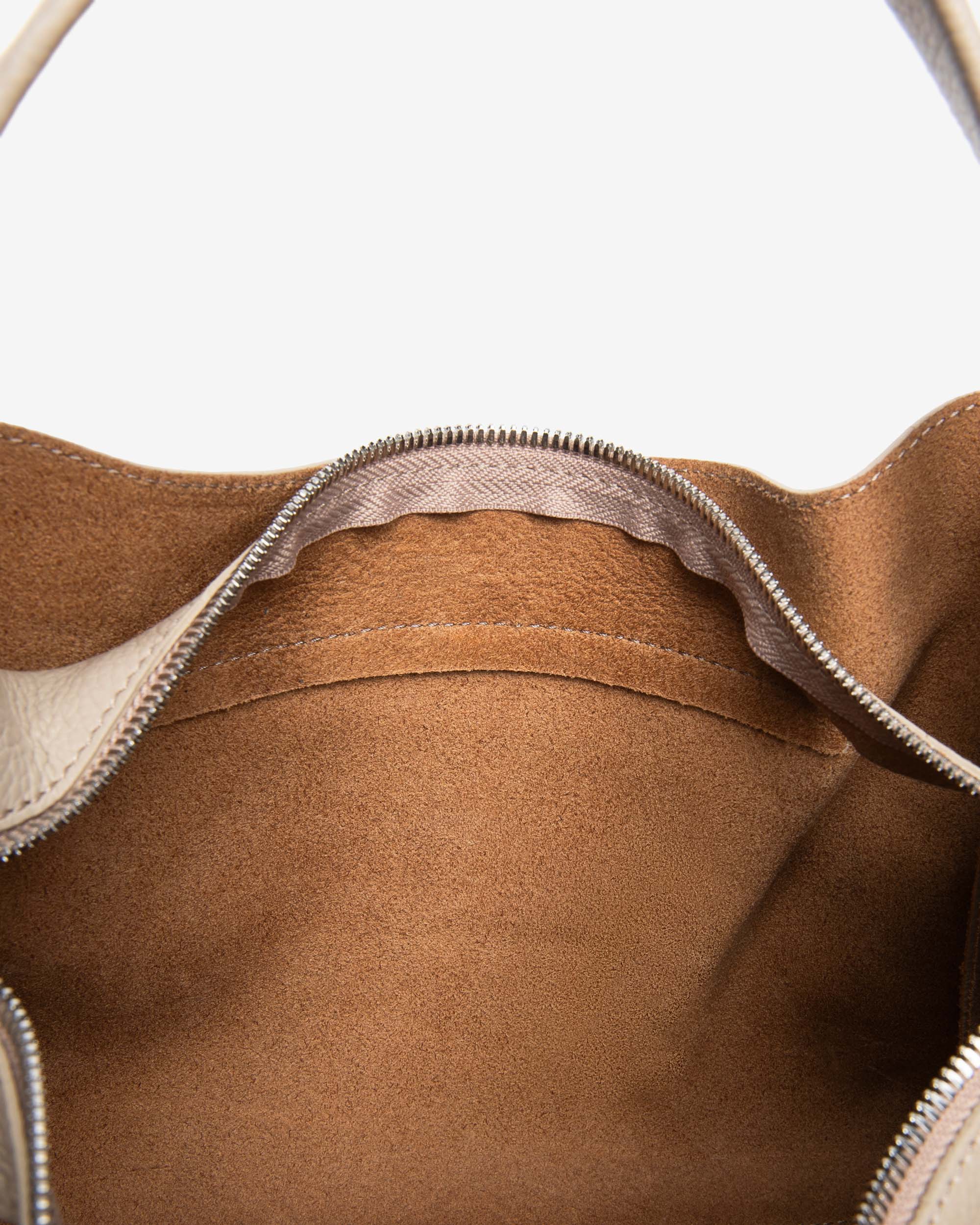  Hobo-Tasche aus Leder für Damen