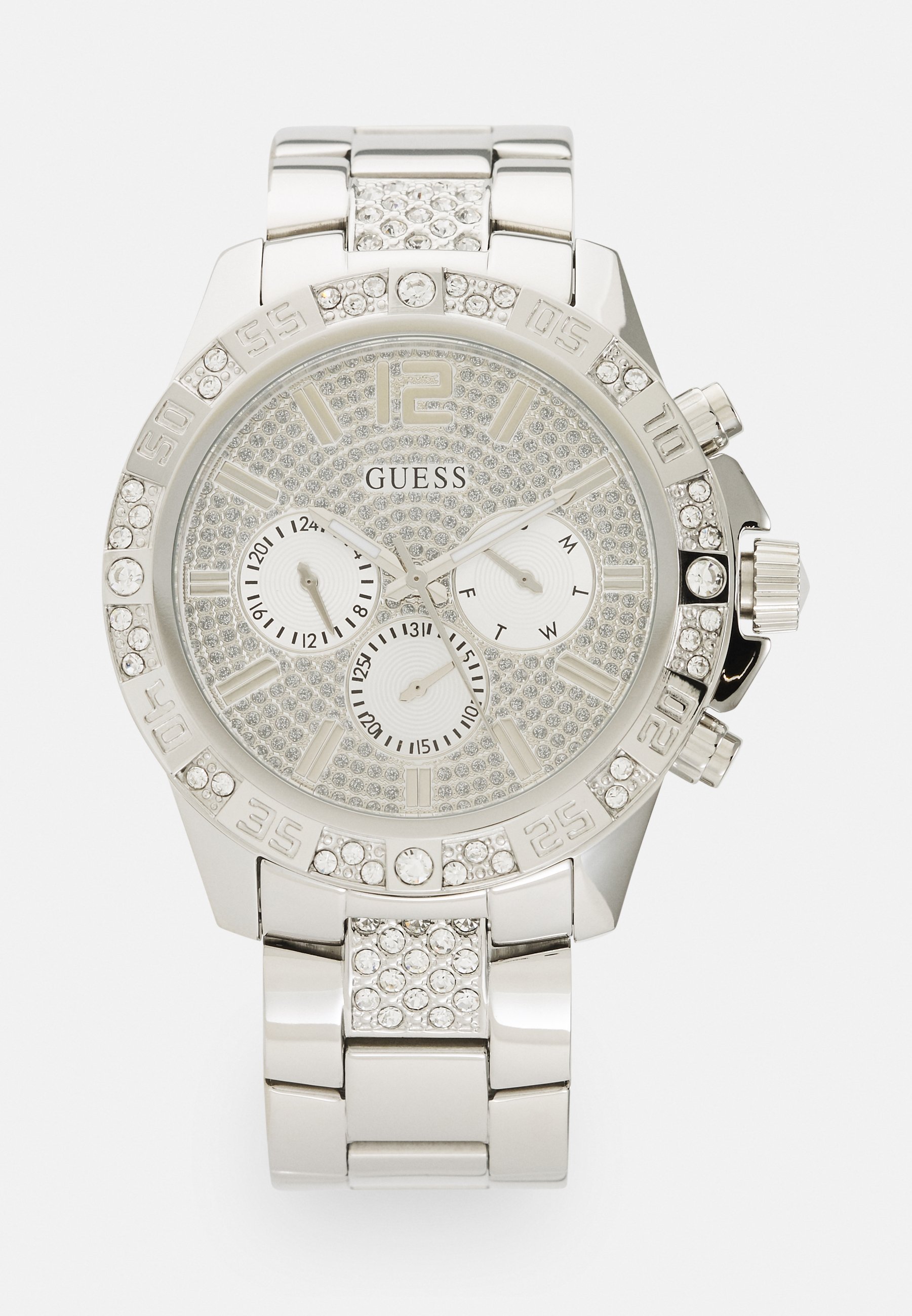 Guess MAJESTIC - Horloge - zilverkleurig