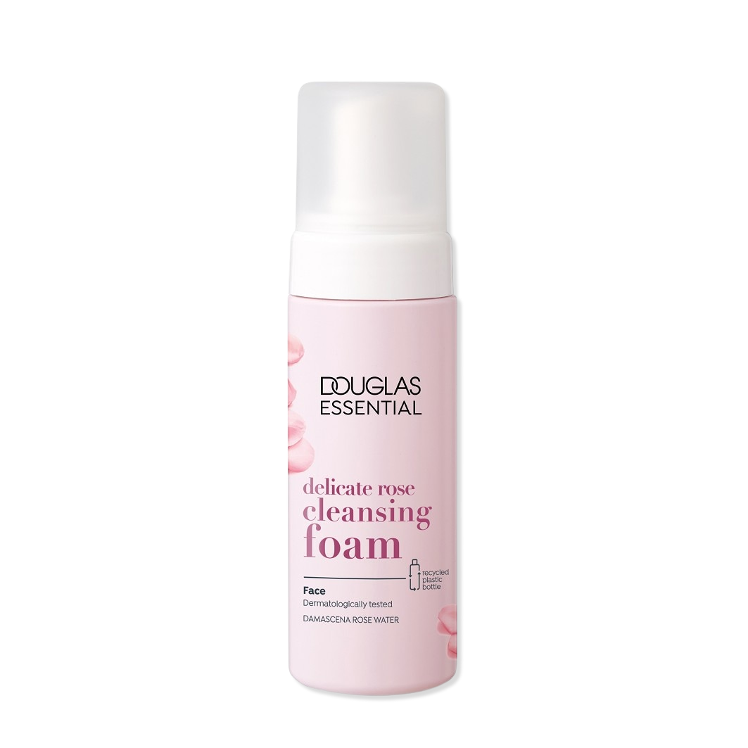 Espuma limpiadora facial de rosa delicada Essential de Douglas Collection - 150 ml