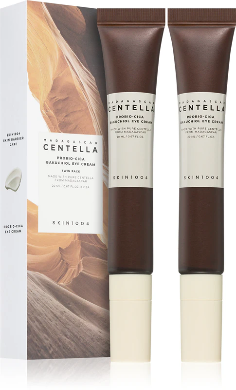 SKIN1004 Madagaskar Centella Probio-Cica Bakuchiol Eye Cream oční krém proti vráskám se zklidňujícím účinkem