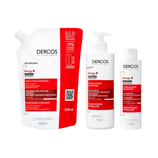 Dercos Energy+ utántöltő | 500ML
