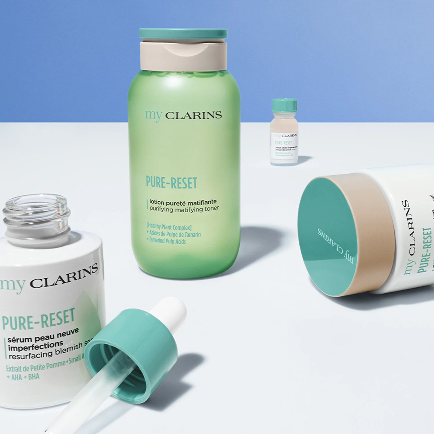 MY CLARINS PURE-RESET Lotion Pureté Matifiante - Fluido viso antimperfezioni