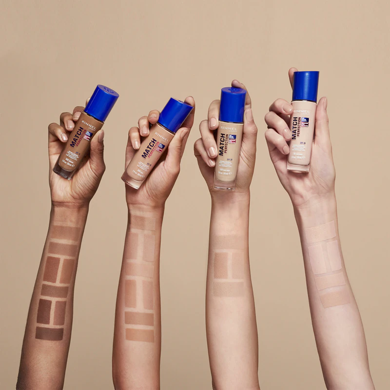 Base líquida Rimmel Match Perfection FPS 20