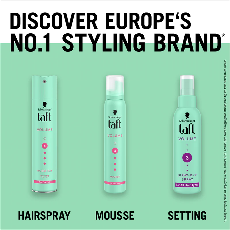 Spray de cabelo Schwarzkopf Taft Volume Medium Hold
