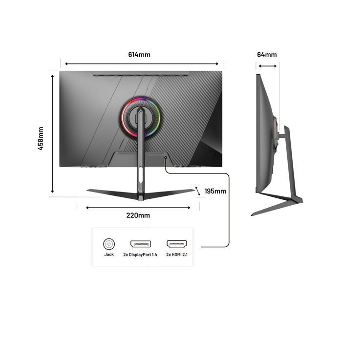 Ecran PC Gamer - JAPANNEXT - 27
