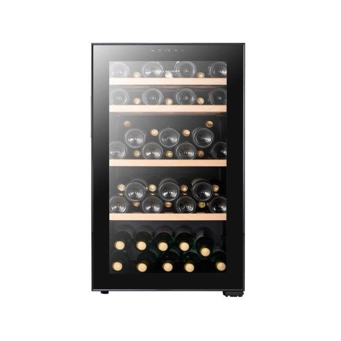 CEPAGE52F Wine Cellar – 52 Bottles – 1 Adjustable Zone 5-20°C – Elegant Design – Vinotag Compatible