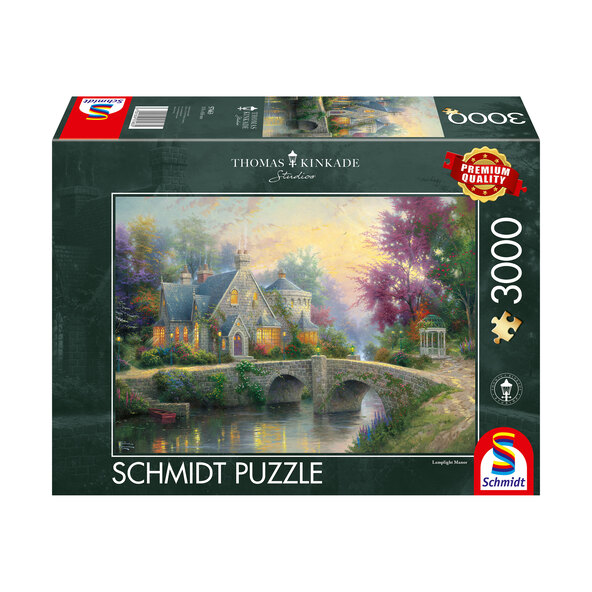 Παζλ Thomas Kinkade με θέμα τη βραδινή διάθεση, 3000 κομμάτια