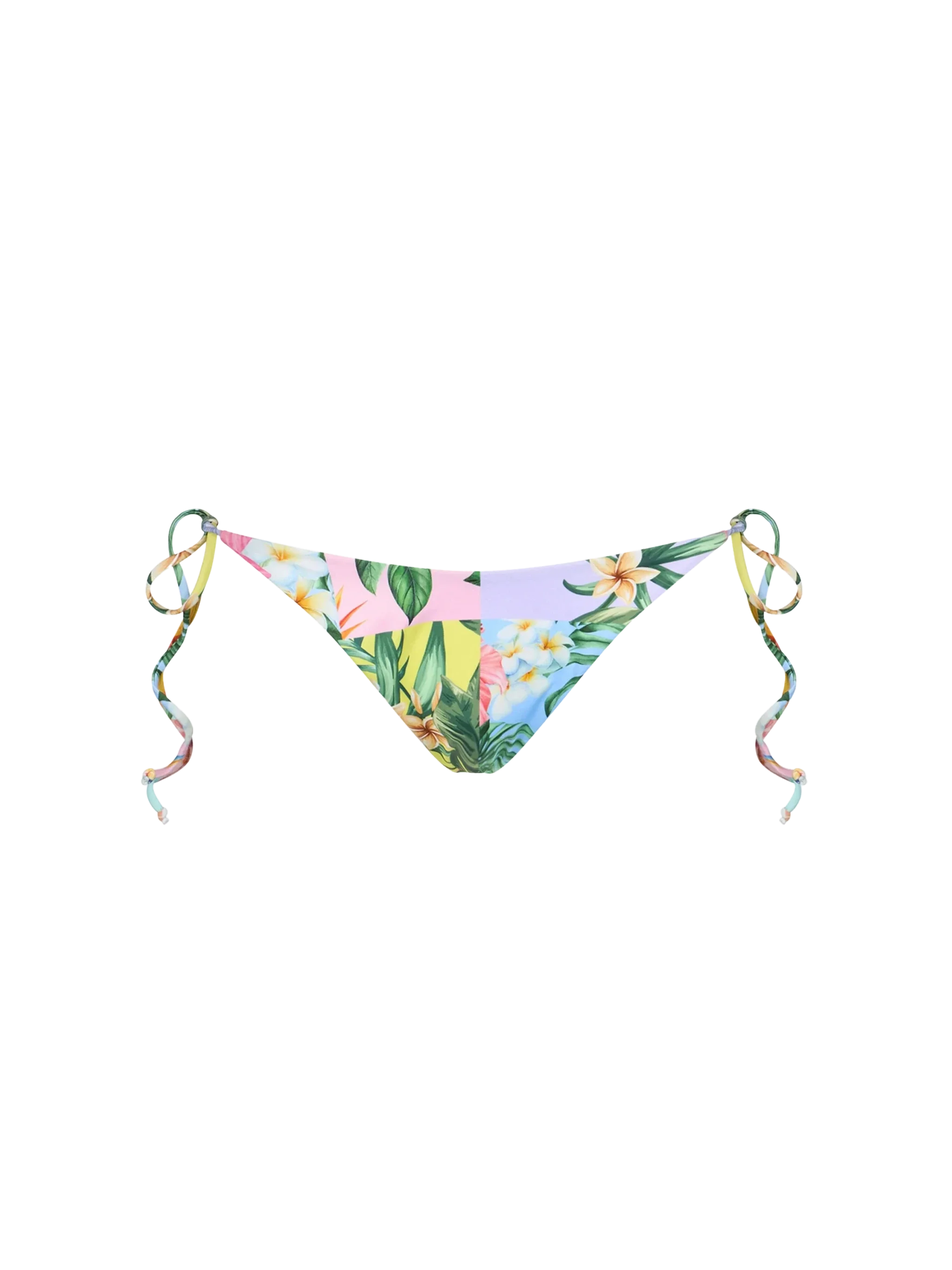 Bañador tipo slip con estampado floral