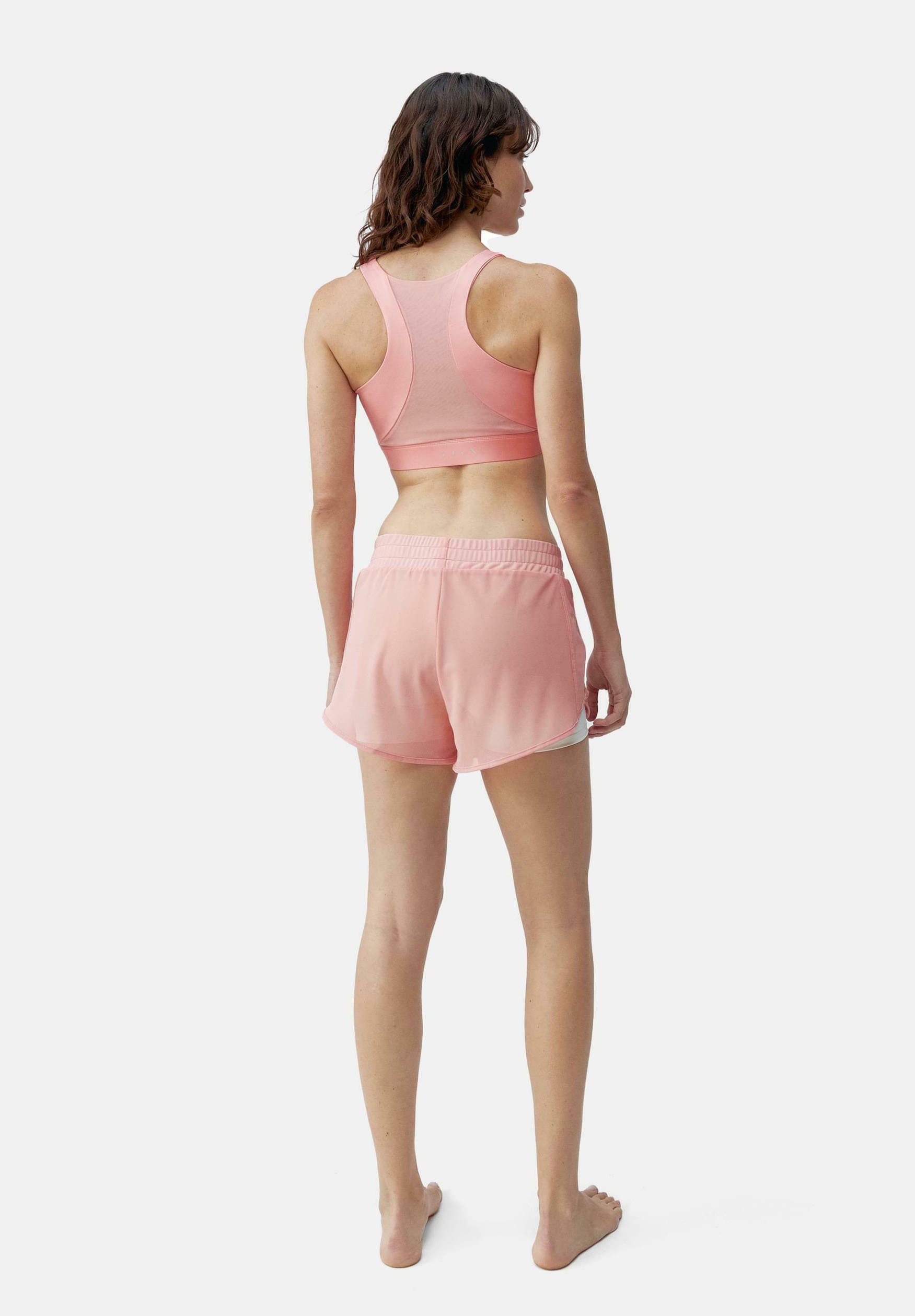 Soutien-gorge de sport Born Living Yoga à maintien moyen - rose