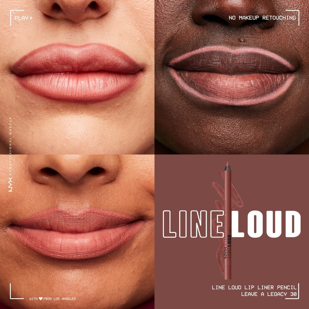 NYX Professional Makeup Lipliner Line Loud svinčnik za ustnice - 1,2 g
