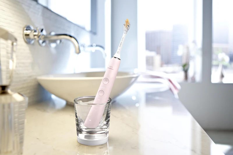 Escova de dentes elétrica sônica Philips Sonicare 9000 DiamondClean HX9911/21