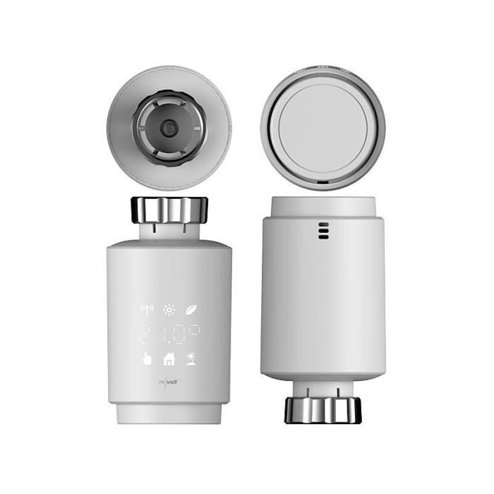 Thermostat programmable connecté pour radiateur