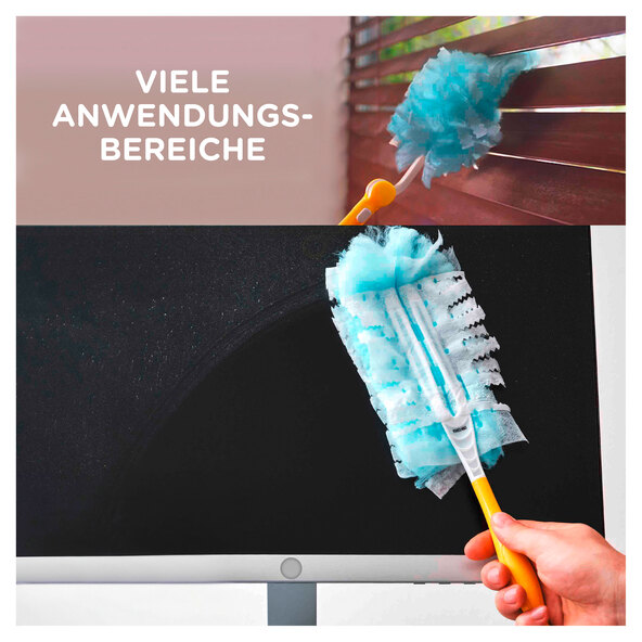 Stofdoek met magneetfunctie (handvat + 15 doekjes)