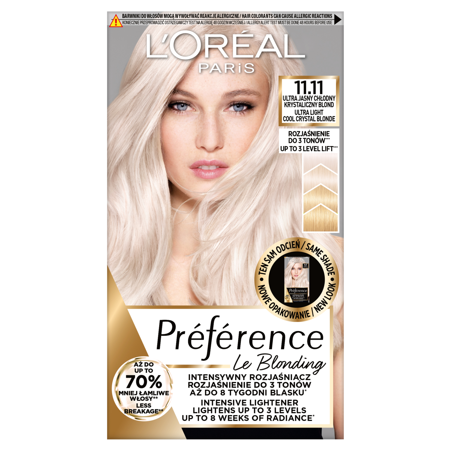 Tintura per capelli L'Oreal Paris 1111 Ultra Light Preference