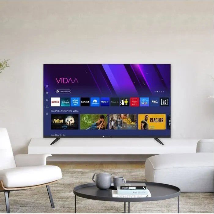 Televisor QLED - Continental Edison - CELED43SVQLD25B6 - 43'' (109 cm) - UHD 4K 3840x2160 - SMART VIDAA - 3xHDMI - 2xUSB