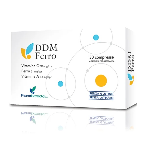 Complément alimentaire à base de fer PHARMEXTRACTA DDM 30 comprimés 30 g