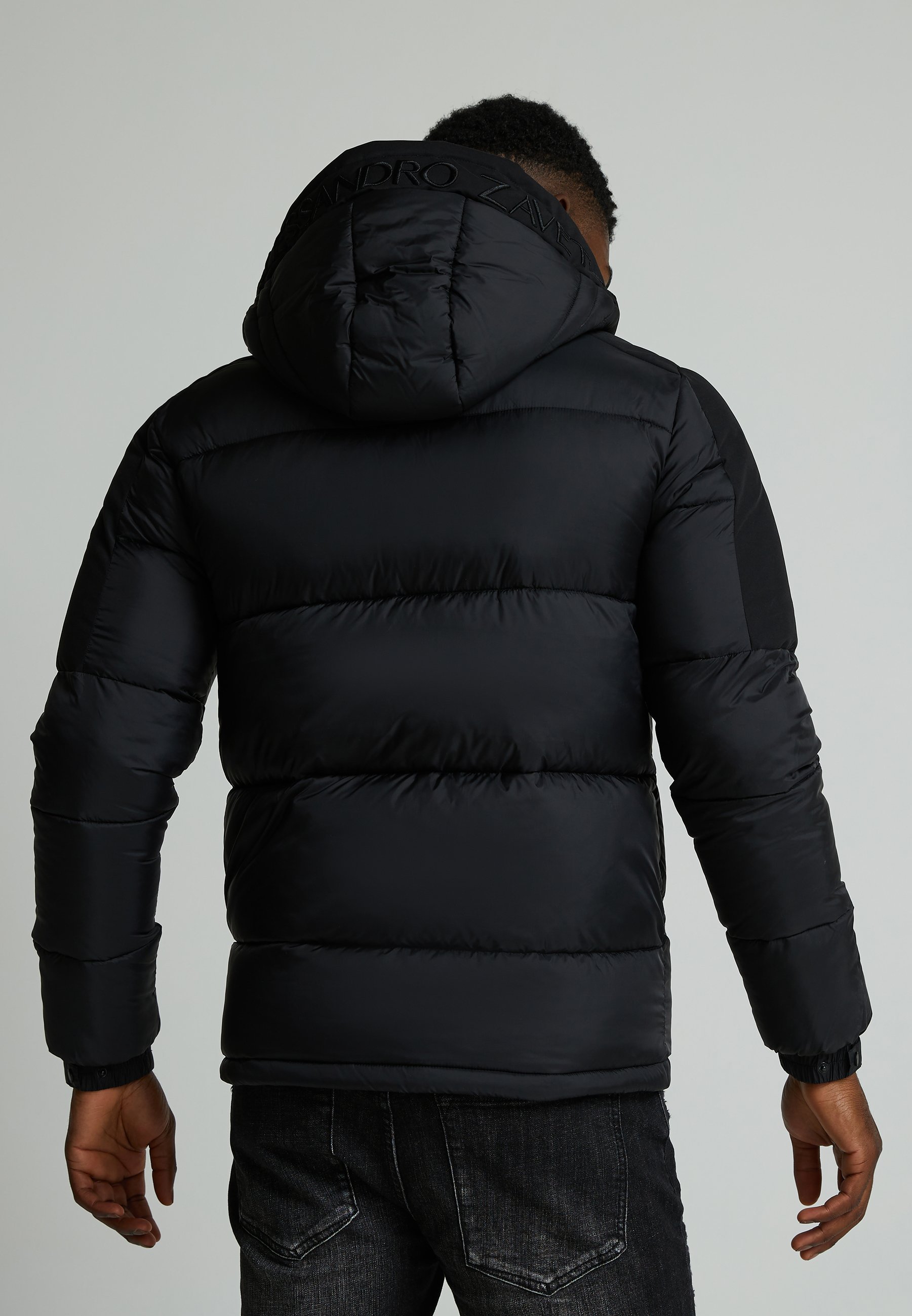Alessandro Zavetti NEVORI PUFFER - Giacca invernale - nero intenso