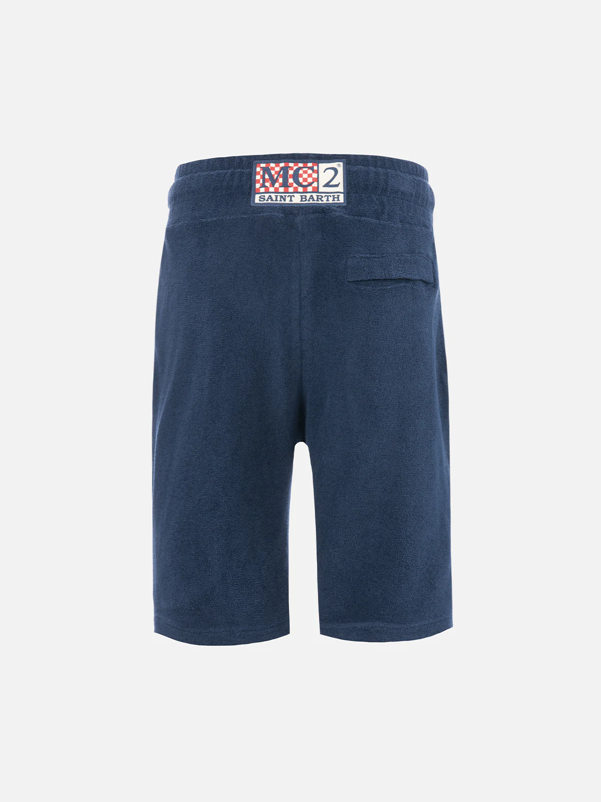 Randle Jr. Marineblaue Bermuda-Shorts aus Terry für Jungen