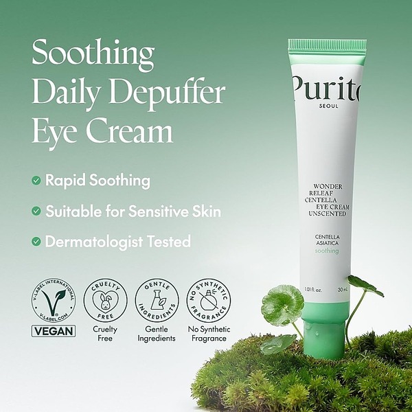 PURITO Wonder Releaf Centella Creme, unparfümiert, 50 ml