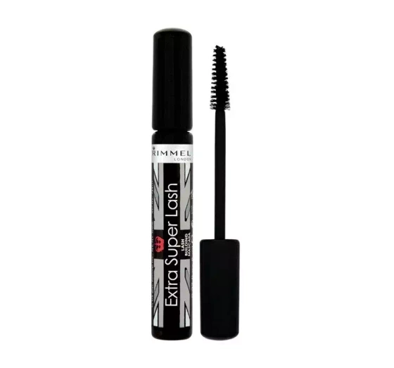 Rimmel Extra Super Lash wydłużająco-pogrubiający tusz do rzęs 101 Black 8ml