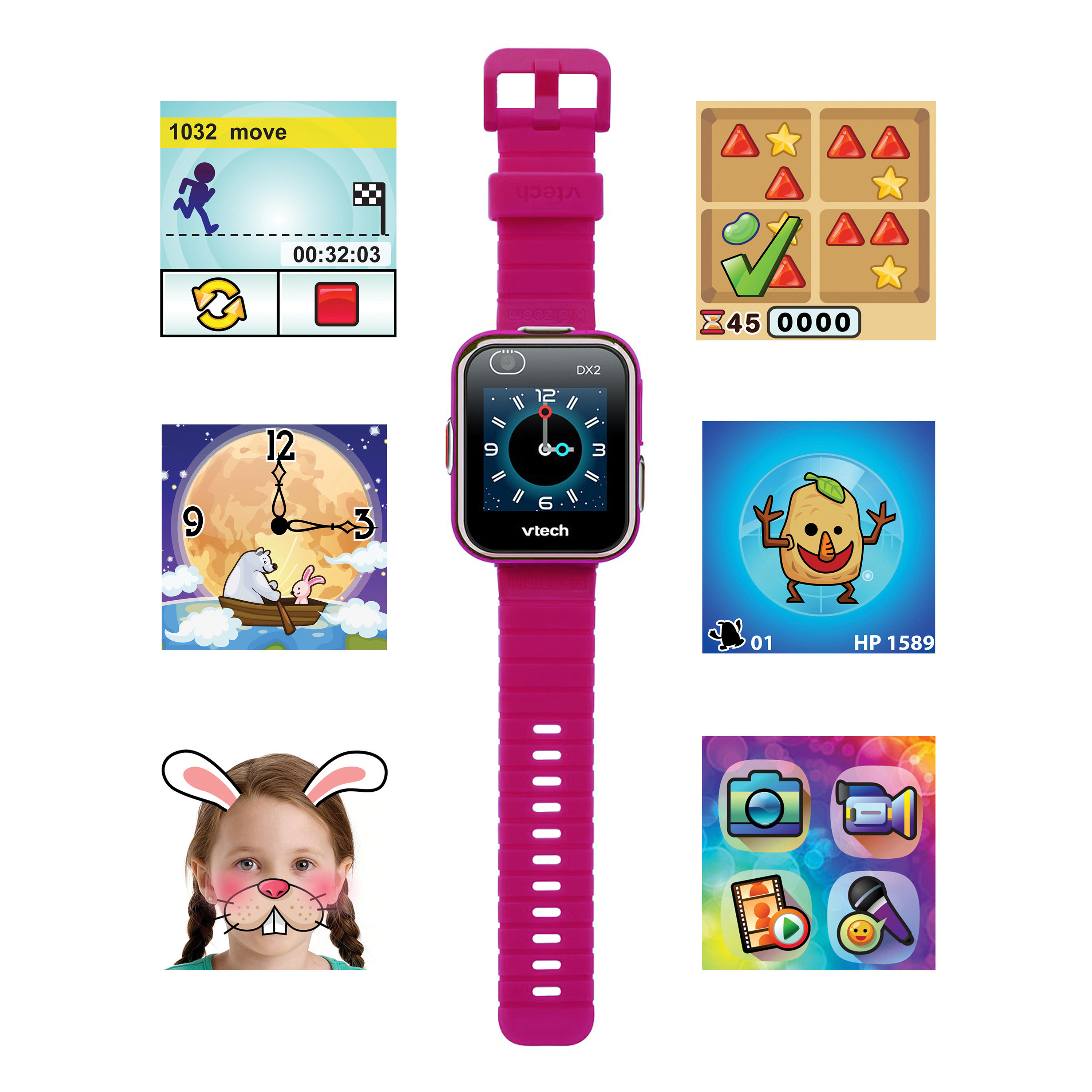 Ceas inteligent Kidizoom Vtech Dx2