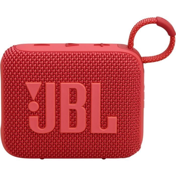 Ultra-portable Bluetooth speaker - JBL GO 4 - Bluetooth 5.3 - Red