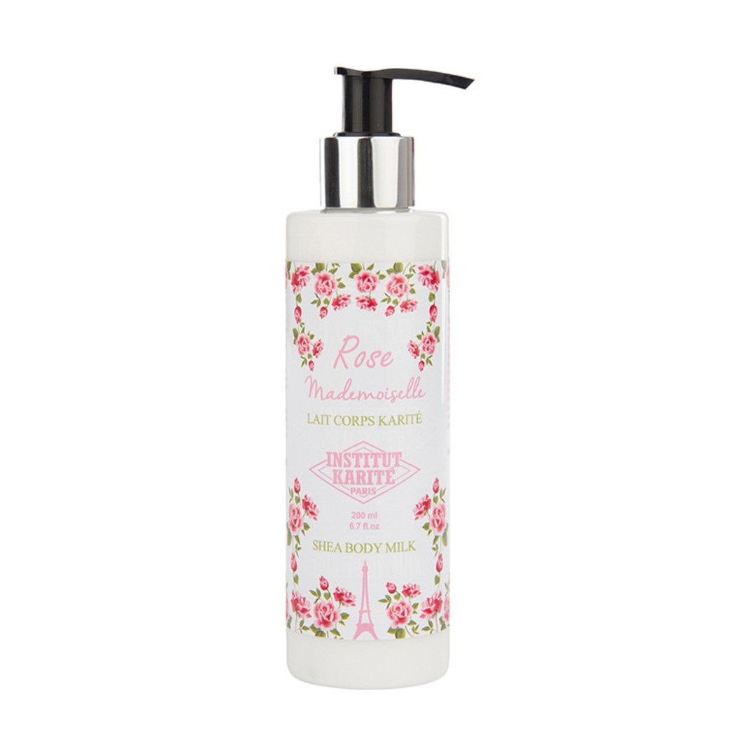 Lapte de corp cu extract de shea Institut Karité Rose Mademoiselle