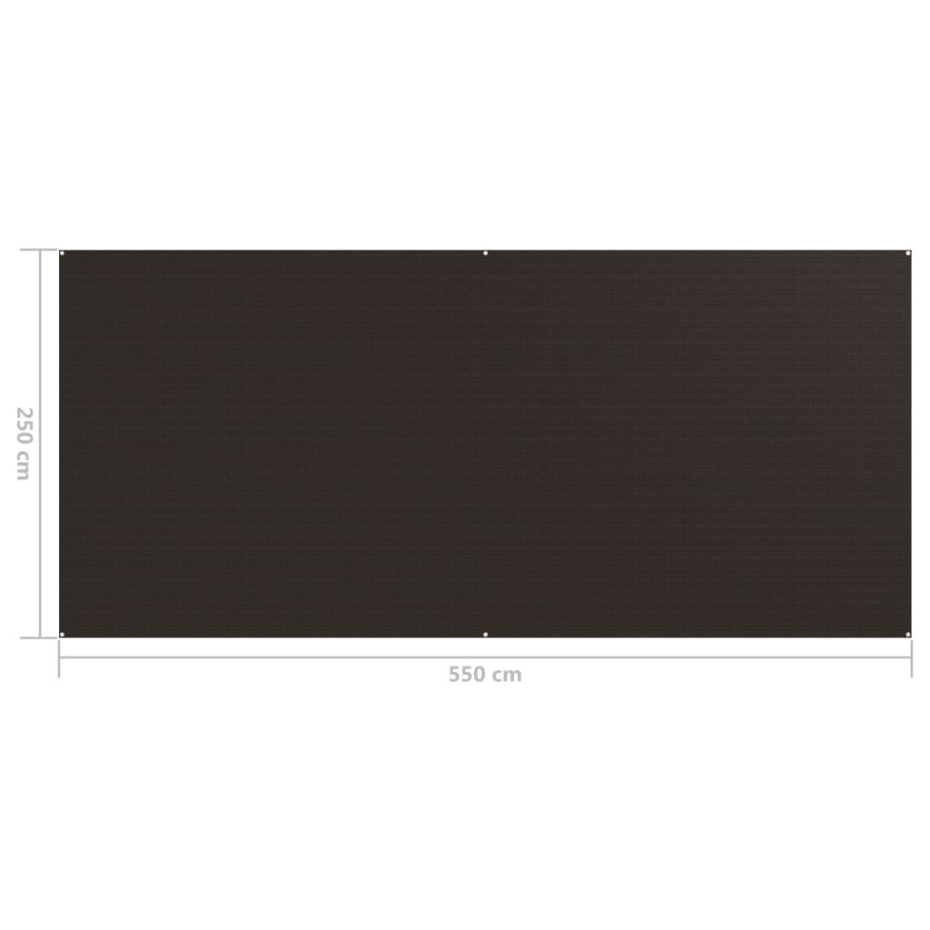 Vidaxl campingteltmåtte 250 x 550 cm