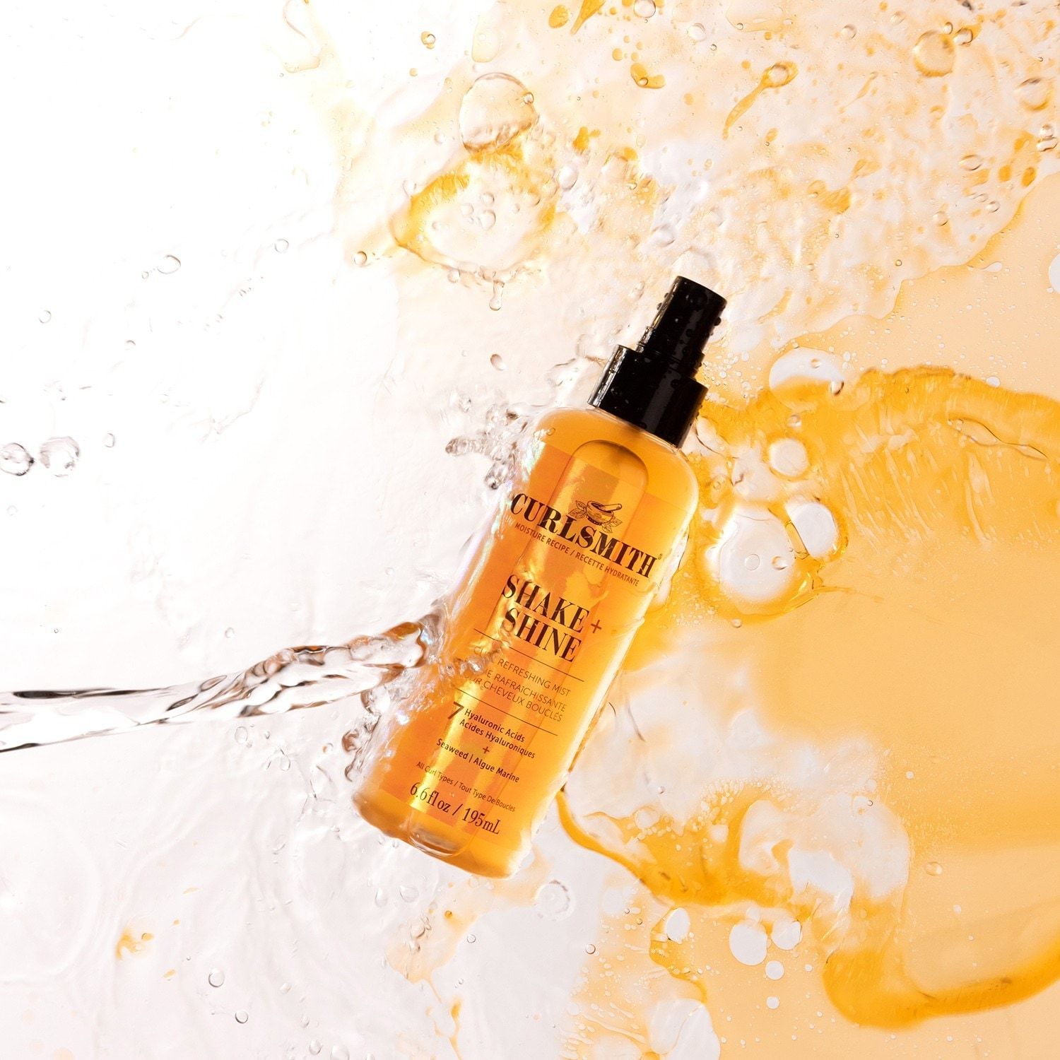 Curlsmith matu šķidruma kokteilis + spīdums - 195 ml