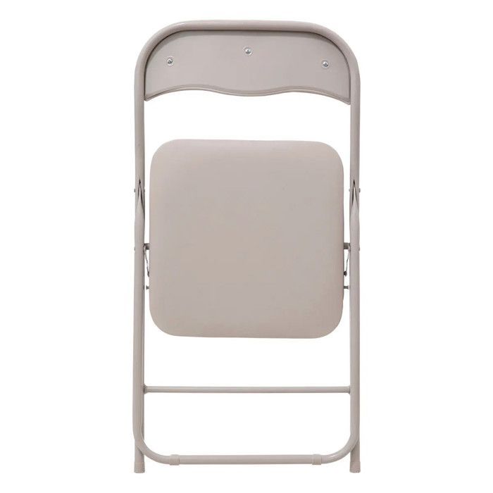 Silla plegable de PVC beige - 5 cinco simplemente inteligente