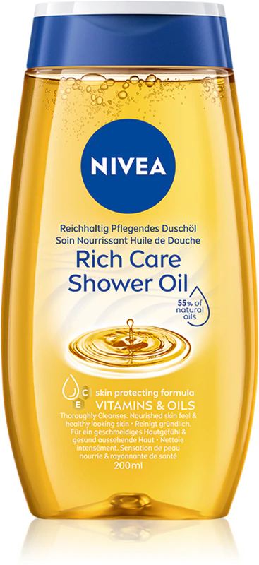 NIVEA Rich Care voedende doucheolie