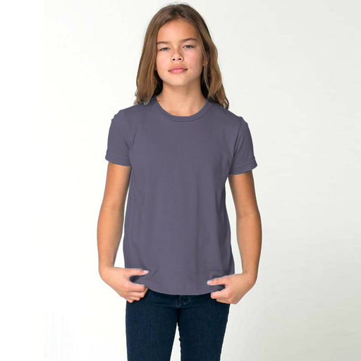 Camiseta Basic De Manga Corta American Apparel
