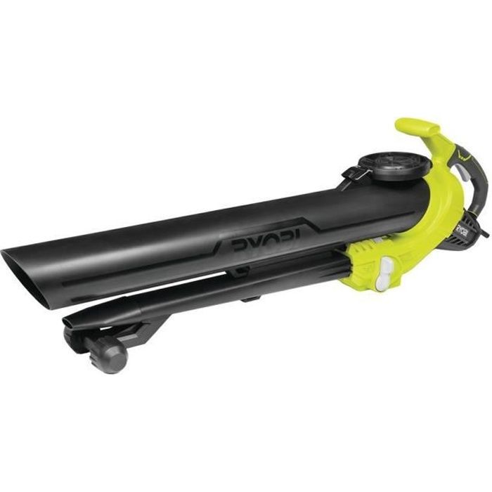 RYOBI - 3000W Blower/Vacuum/Shredder - 3-in-1 - 2 Speeds - Up to 375 km/h - 16 m³/min Suction - 16:1 Shredding Ratio - RBV3000CESV