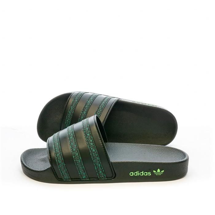 Ciabatte Adidas Adilette HP6266 nere/verdi