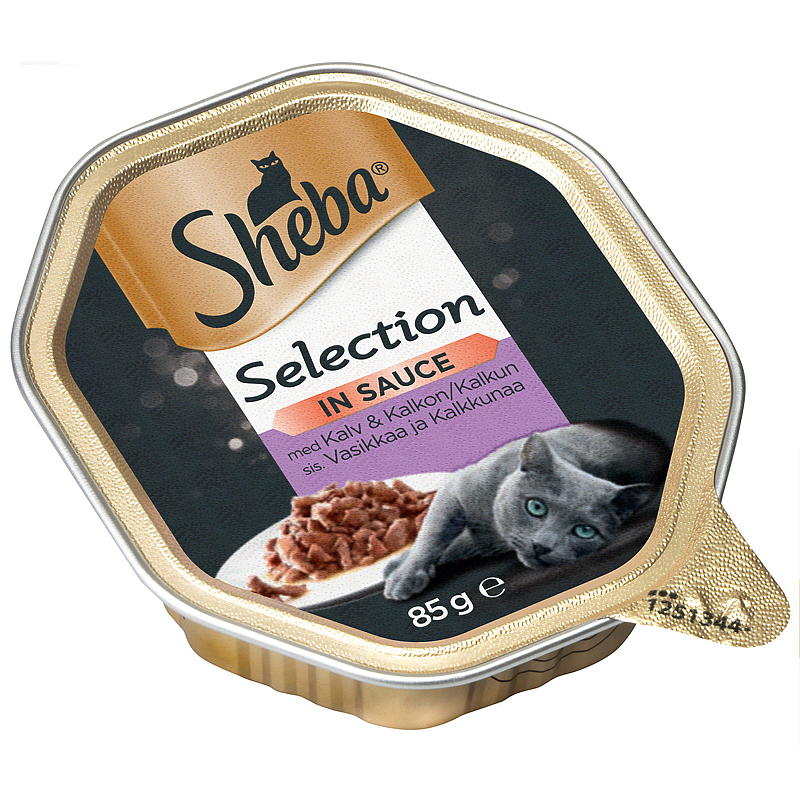 Mars Kissanruoka 85 g Vasikanliha & Kalkkuna Sheba