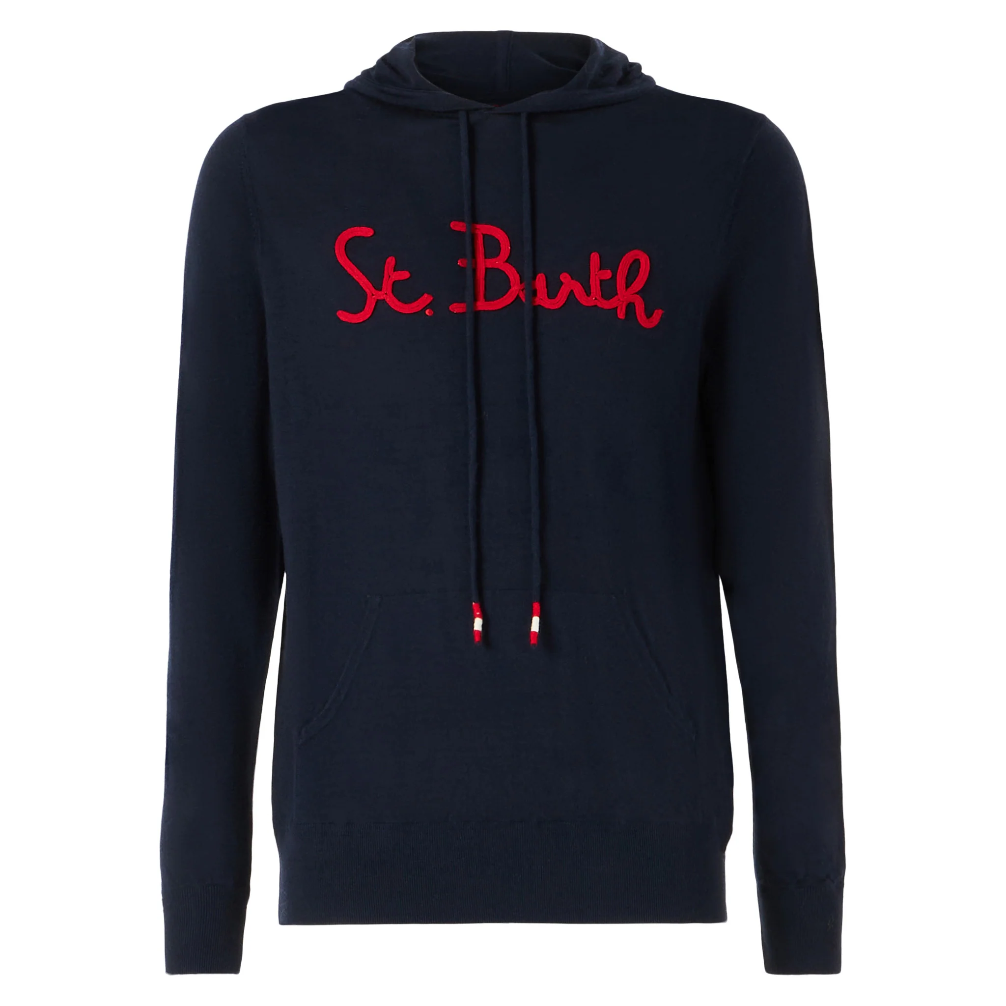 Heren hoodie in marineblauw