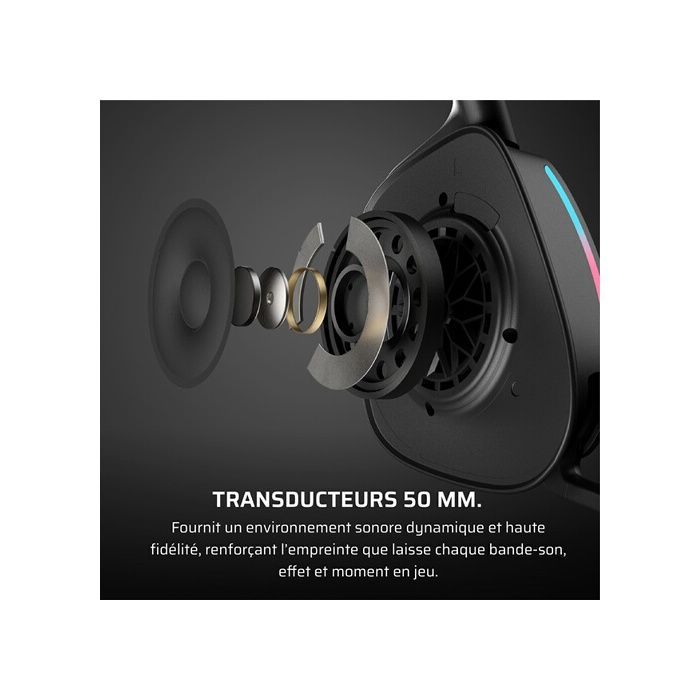 Cuffie da gioco wireless Corsair Void v2, Bluetooth, colore carbonio