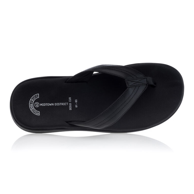 Svarte flip-flops / sandaler til menn