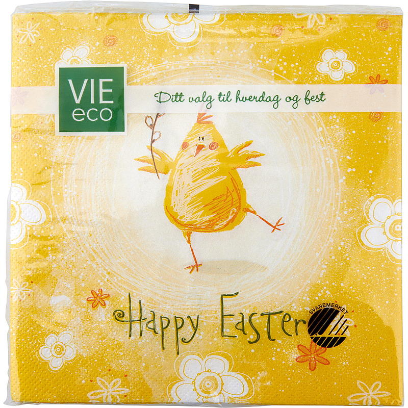 Vie Home Servetter 20-pack 33x33 cm, Påsk
