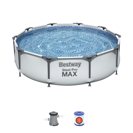 Aftagelig Bestway Steel Pro Max-pool