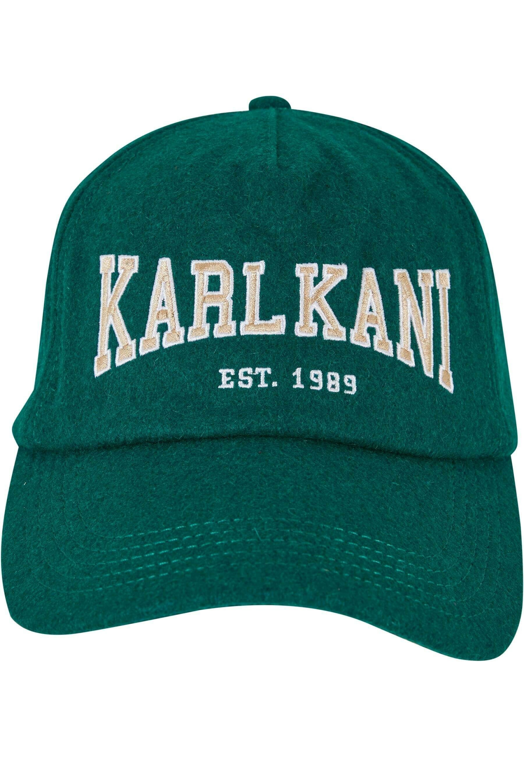 Karl Kani COLLEGE SIGNATURE WOOL BLEND - Cap - staubiges Grün